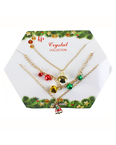 "UP" Christmas Character Layered Necklace