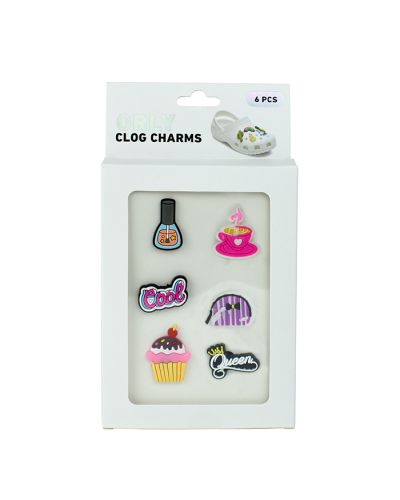 “Orly” Assorted Royalty Posh Croc Charms