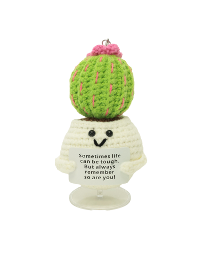 Crochet Succulent Plant Keychain

