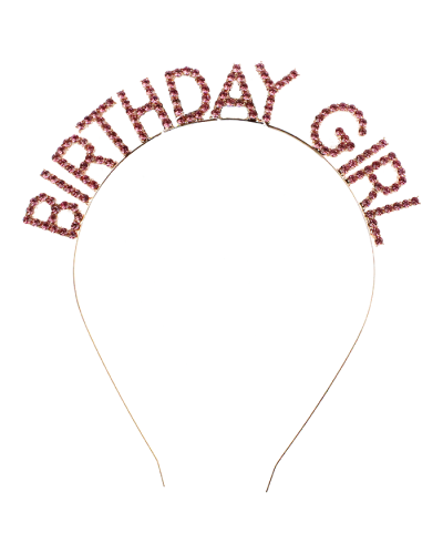 "Alina" Rhinestone Birthday Girl Headband
