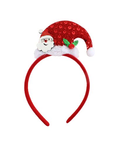The "Atlas" Christmas Santa Hat Headband is pictured here.