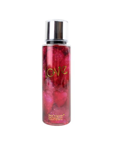 The "LA" Love Body Mist is pictured here.