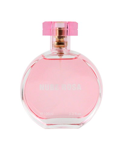 The "LA" Nube Rose Eau de Parfum is pictured here.