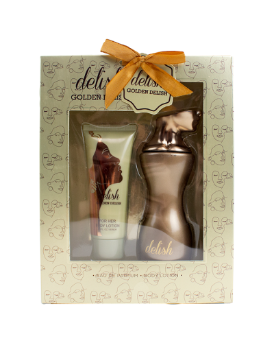 The "UScent" 3-Piece Delish Fragrance Gift Set is pictured here.