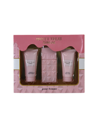 SWEET TREAT Sundae pink chocolate lotion, shower gel and perfume