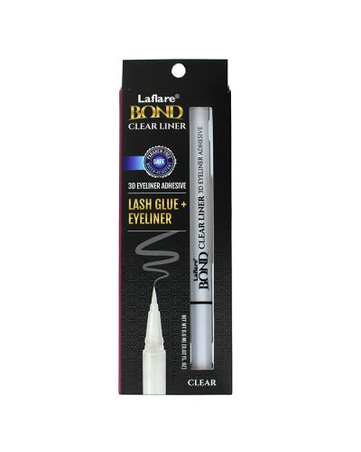 Laflare Bond Clear Paraben –Free Lash Glue+Eyeliner