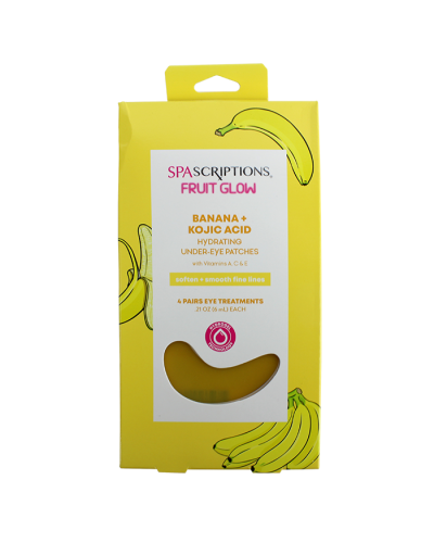 "Global" 4-Pack Hydrating Banana Under-Eye Patches