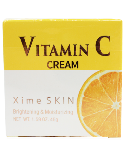 The "Xime" Vitamin C Cream is pictured here.