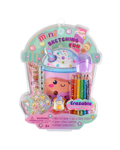 "HF" Mini Sketching Fun Color Pencil and Sketch Pad Set