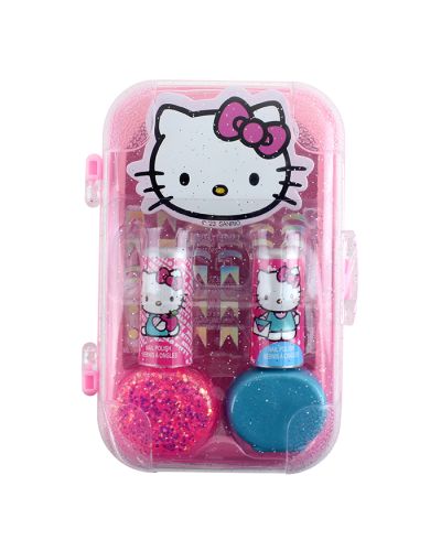 "UPD" Hello Kitty Cosmetics Mini Luggage Case with Hangtag