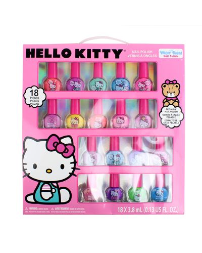 "UPD" Hello Kitty 18-Pack Water-Based Nail Polish