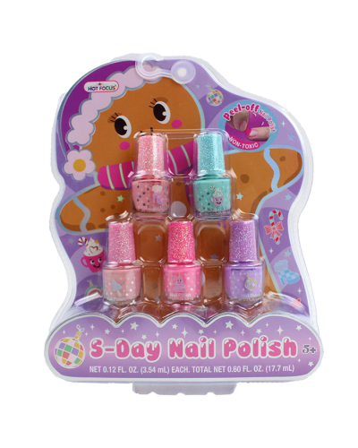 The "HF" 5-Day Nail Polish is pictured here.
