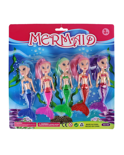"Artoy" 5-Piece Mermaid Doll Set
