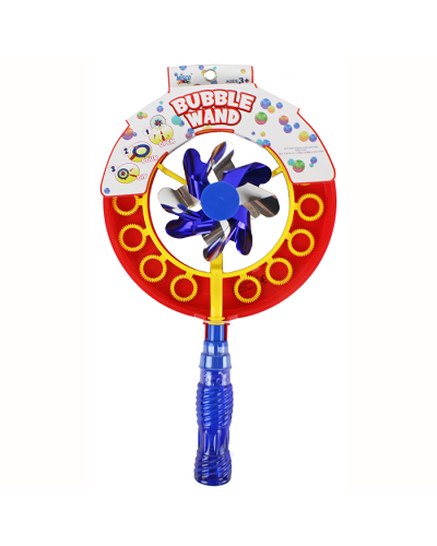 The blue "Misco" Bubble Wand is pictured here.