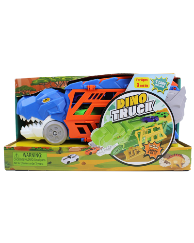 "Lucky" Dino Toy Truck with Cars