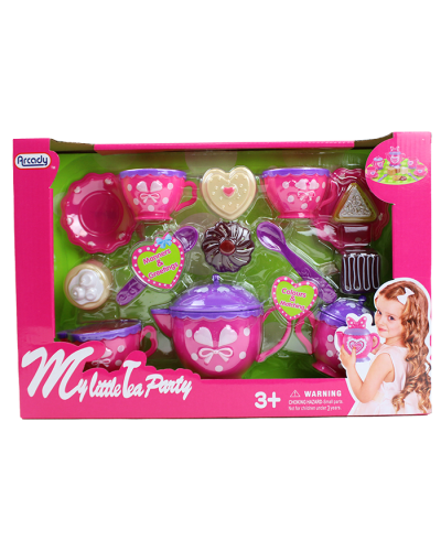 "Artoy" Boxed 16-Piece My Little Tea Party Playset
