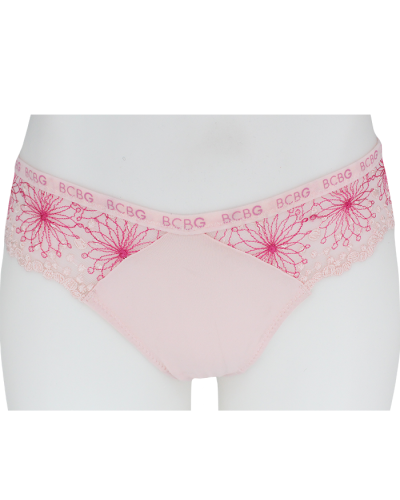 "SENSUAL" BCBG Multicolor Panties Cheeky Bikini Flower Lace