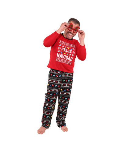 "Allura" Feliz Navidad Dad Christmas Pajamas