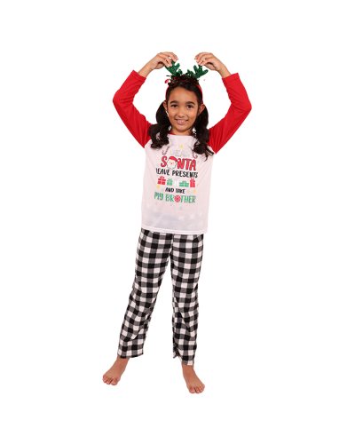 "Allura" Dear Santa Daughter Christmas Pajamas