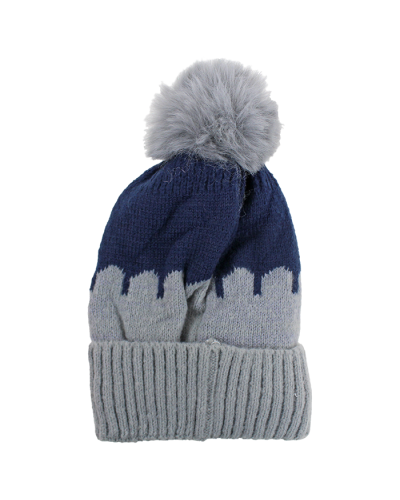 "Nuri" Big Pom Fleece Lined Beanie Hat