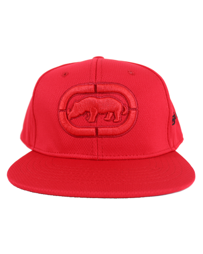 "Ecko" Red Mesh Rhinestone Cap Hat