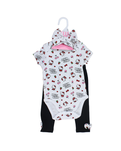 "HK" 0-9 Months Onesie Pant Set