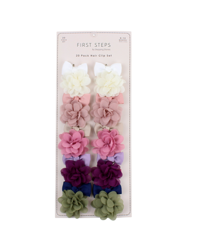 "Bon Bini" "First" 20-Pack Hair Clips