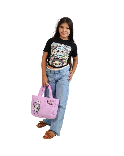 "LABUBU" Multiple Faces Character Graphic Tee