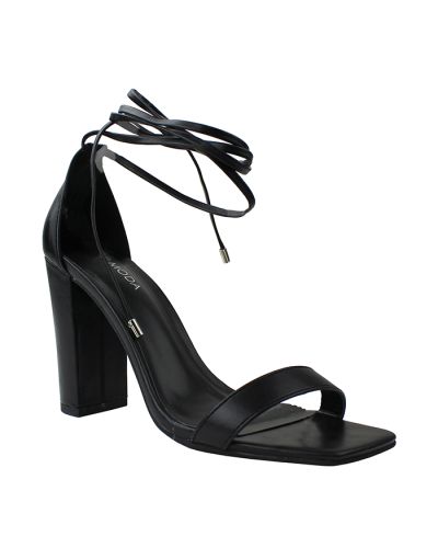 “Top Moda” Calf Tie 4” High Heel Sandal