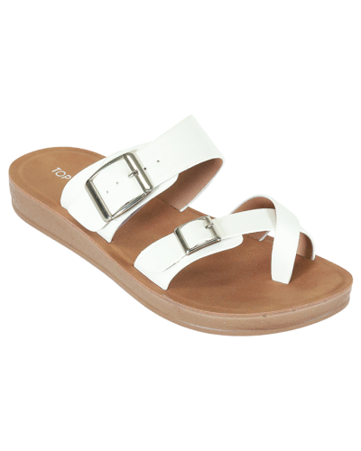 three quarter view of "TOP" COMFORT SLIDE X-TOE

