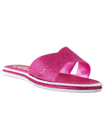“Rocawear” Jelly Glitter Slide Sandals