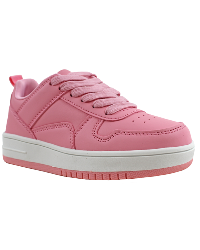 "Forever" Solid Color Pleather Athletic Shoes