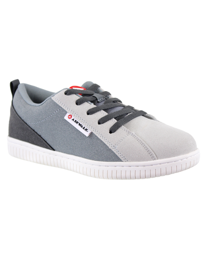 "AIRWALK" tricolor suede low top lace up sneakers