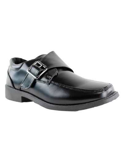 “Josmo” Men’s Faux Leather Monk Strap Moccasin Toe Dress Shoes