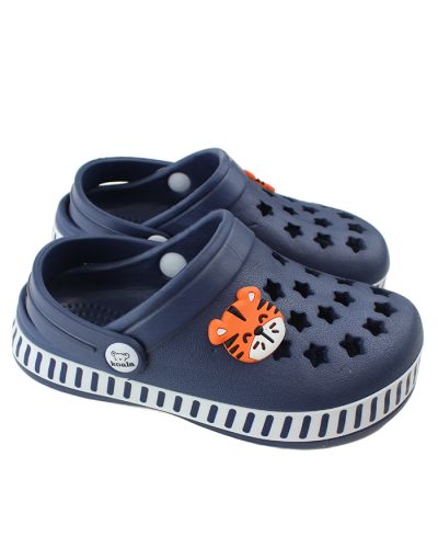 Toddler's Koala Synthetic Clog with Tiger Embellishment 
