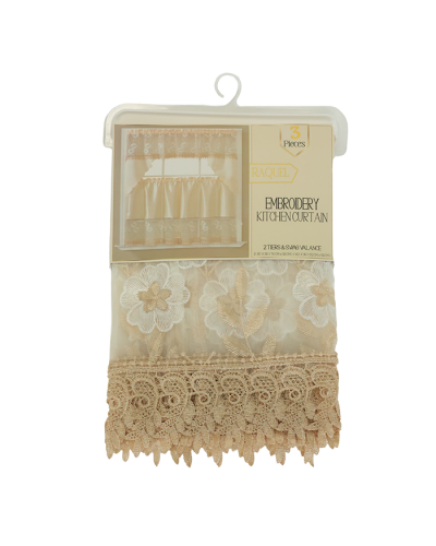 Embroidery Kitchen Curtain
