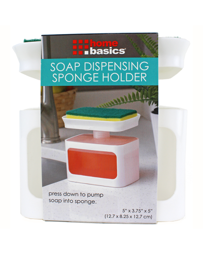 "HDS" Soap Dispensing Sponge Holder
