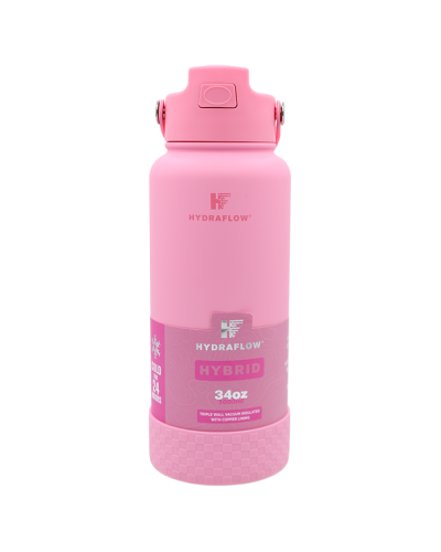 34 Ounce Triple Layer Stainless Insulated Pink Bottle Tumbler