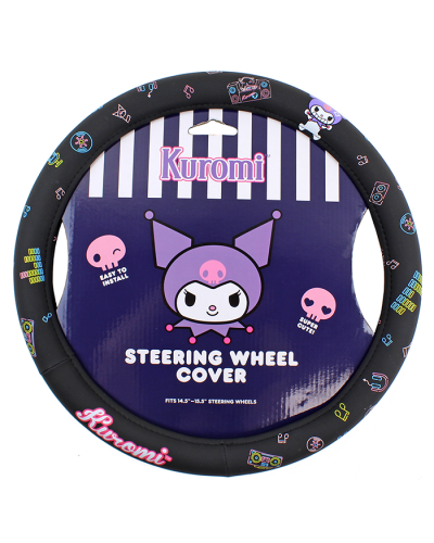 "BDK" Kuromi Steering Wheel Cover