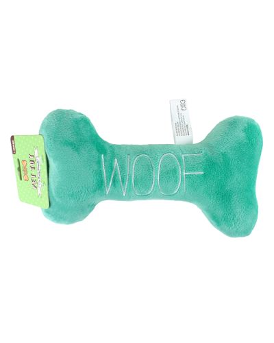 "MPG" Woof Plush Bone Toy