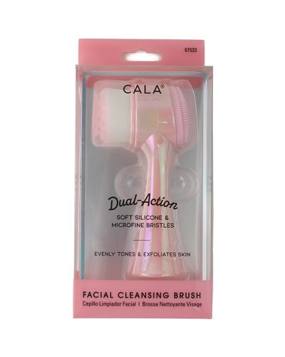 "Cala" Dual-Action Facial Cleansing Brush
