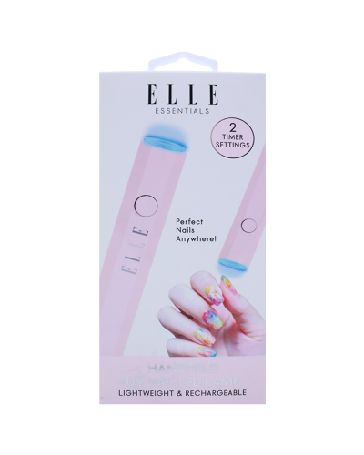 ELLE Pink UV Gel Nail Dryer Handheld Device
