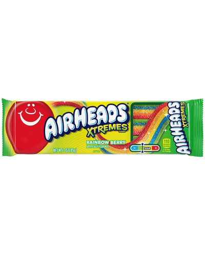 AirHeads Xtremes Rainbow Berry Candy