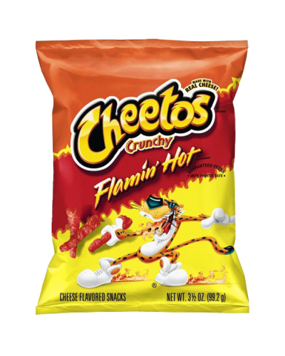 Cheetos Crunch Flamin' Hot Cheese Flavored Snacks