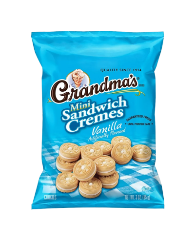 Grandma's Mini Sandwiches Vanilla Creme