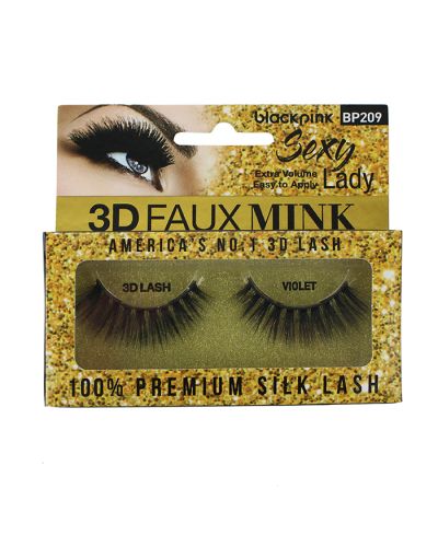3D Faux Mink 100% Premium Silk Lashes