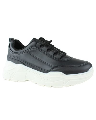 Women's Chunky Platform Lace Up Athletic Shoes