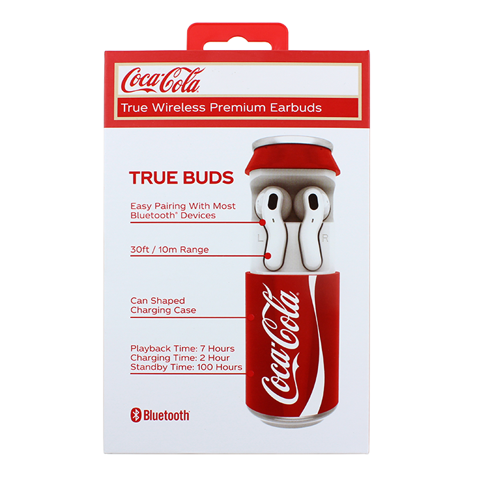 イヤホン Coca-Cola True Wireless Premium Earbuds M+S