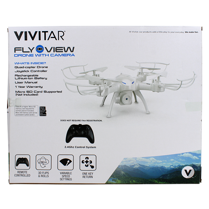 Sakar&quot; Vivitar Fly View Remote Controlled Drone