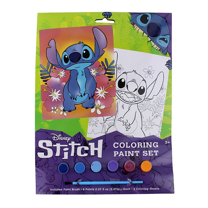Stitch Coloriing Paint Set